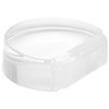 Floor doorstop CLEAR "L40mm/H14mm"