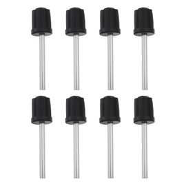Be In Your Mind 8pcs 19mm Canopy Rod Thimble Tent Top Support Connector Tent 50x5mm Support Pole for RV Caravan Awning Tent Gardening Exhibition Steps