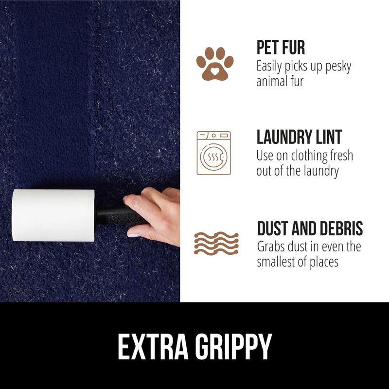 GORILLA GRIP GORILLA GRIP Lint Rollers, Pack of 6, and