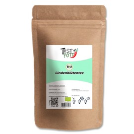 Tasty Pott Organic Lime Blossom Tea I Tea I Tea Blossoms I Lime Blossom I Herbal Tea I Vegan Diet I Tasty Flower Tea I in Bag 200 g