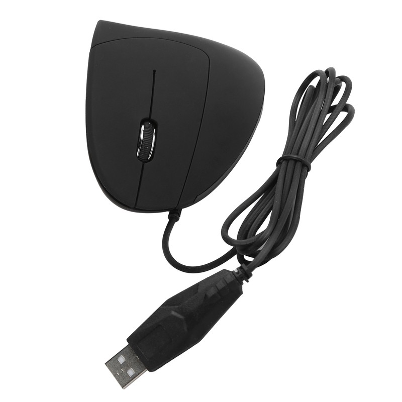 Wired Left Hand Mouse Vertical Ergonomic 800/1200/1600DPI USB Optical for
