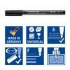 Staedtler Lumocolor 318-9X Permanent Foil Pen Smudge-proof and Waterproof on