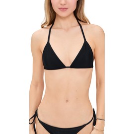 Beach Riot Women's Winona Bikini Top, Black, M