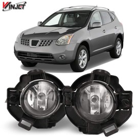 Winjet OEM Series for [2008 2009 2010 Nissan Rogue] Driving Fog Lights + Switch + Wiring Kit