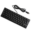 USB Wired Gaming Keyboard 60 Percent RGB Backlight 61 Keys
