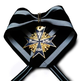Military Medal Pour Le Merite Blue Max 24k Gold Plated Highest Honor WW1 German Repro