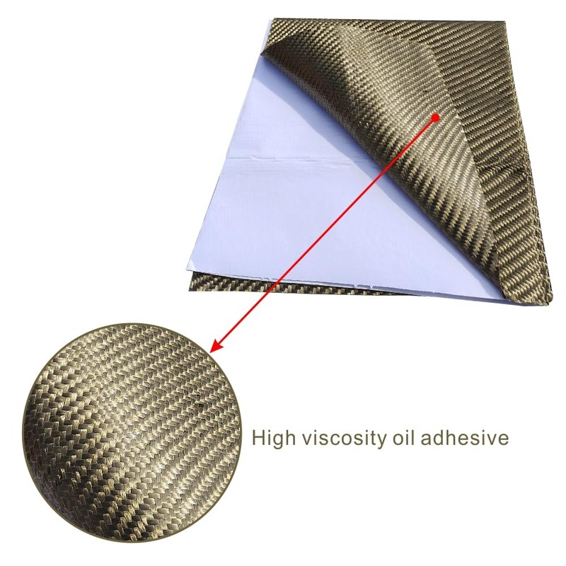 BaiYiQing 26''x26''Reinforced Exhaust Heat Shield Mat with Adhesive Backed Resistant