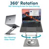 Lifelong 360 Rotating Ergonomic Laptop Stand for Desk, Laptop Riser