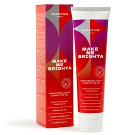 MAGNITONE Make Me Brighta Brightening Super Conductive Gel – Microcurrent & Radiofrequency Gel with Niacinamide, Vitamin C & E – Fragrance-Free, Sensitive Skin Friendly, 150 ml