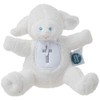 Mary Meyer Baby Rattle Soft Toy, 5-Inches, Christening Lamb,White