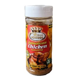 Jamaican Seasoning Royal Montego 4oz Spice Shakers (4oz, Chicken Seasoning)