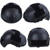 Mich Airsoft Helmet and Mask, with Side Rail for NVG