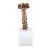 Skywalker Single Cable Flexible Screw Clips (100 Pack, Screw Depth: