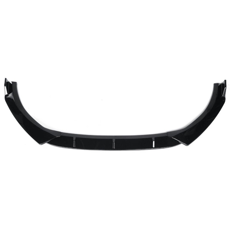 dtouch Front Bumper Lip Splitter Chin Spoiler Glo Black For