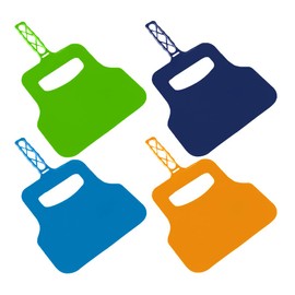 XPEX Pack of 4 Grill Fan Grill Fan Grill Fan Frond Lighting Aid Grill BBQ Chimney Replacement Compartments Charcoal, black