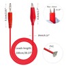 Cleqee 2pcs 4mm Banana Plug Alligator Clip Test Lead Kit