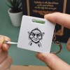 Azeeda 'Mischievous Troll' Keyring Tape Measure/Spirit Level Tool (KM00038402)