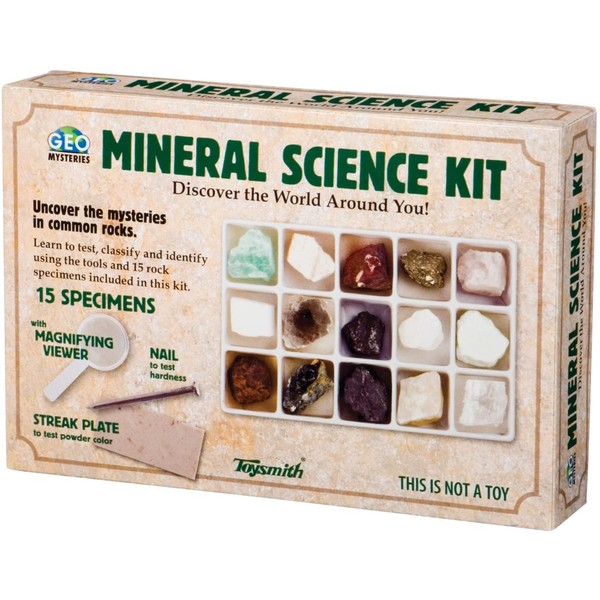 Toysmith Mineral Science Kit