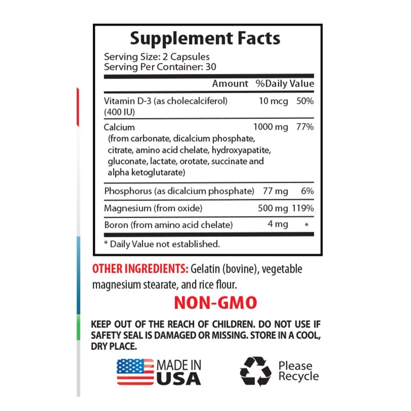 LIFE Nutrition Energy support - CALCIUM AND MAGNESIUM - physical