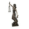 Veronese Design Bronze Finished La Justicia Greek Goddess Themis with