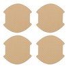 Motoforti Universal 3D Car Door Handle Cup Sticker Anti-scratch, PVC,