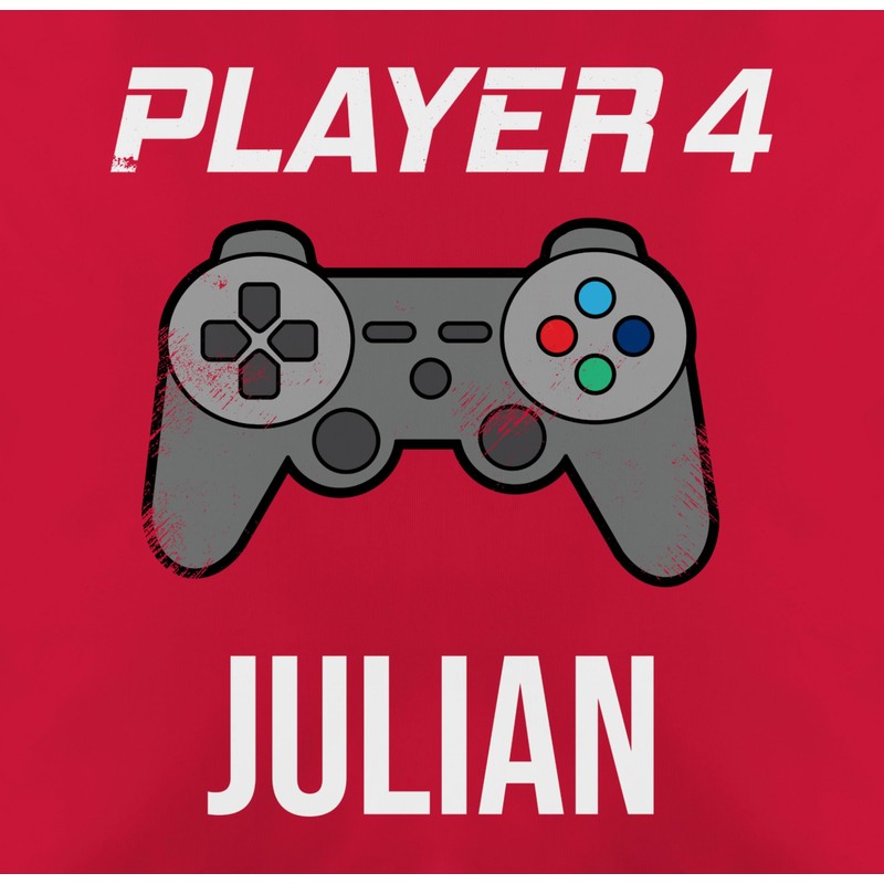 Cushion 50 x 50 cm Gaming Player 4 Controller Player