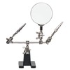 AORAEM Helping Hands Magnifier with Dual Adjustable Alligator Clips in