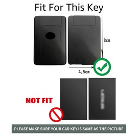 ontto Alloy Leather Car Key Fob Cover Fit for Lexus Card LX570 LS460 LX600 ES350 LS GS IS NX RC HS RX CT LX 2016-2024 Smart Key Holder case keyring Shell bag keychain accessories Black