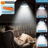 Grinsvalley 2Pcs Solar Tent Light 4500mAh Rechargeable 1700LM USB Camping
