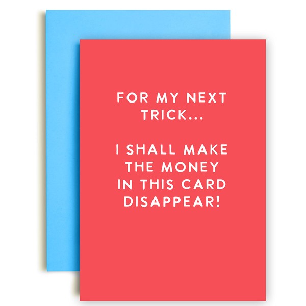 Huxters Happy Birthday Card for Him and Her – A5 Witty Birthday Cards – Sister, Parents, Brother Birthday Card Funny –Birthday Cards for him - Sarcastic Birthday Cards – Birthday card for son