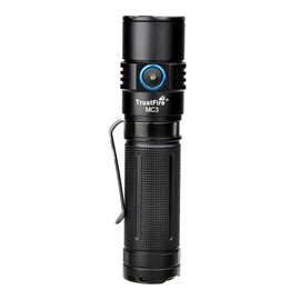 TrustFire MC3 Tactical LED Flashlight 2500 Lumens USB Magnetic Charging Torch 21700 Rechargeable Light IP68 Waterproof EDC Handheld Lamp Work Lights with Memory Strobe Mode, for Gift Giving