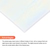 sourcing map Stained Glass Sheet Mosaic Tile 5.9 Inch x