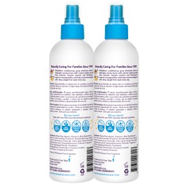 Fairy Tales Tangle Tamer Static Free Detangling Spray - Detangler Spray for Kids - Paraben Free, Sulfate Free, Gluten Free, Nut Free - 12 oz (2 pack)