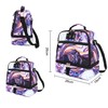 Tilami Lunch Bags Insulated Adjustable Strap Zipper, Water-Resistant Cooler Bags,
