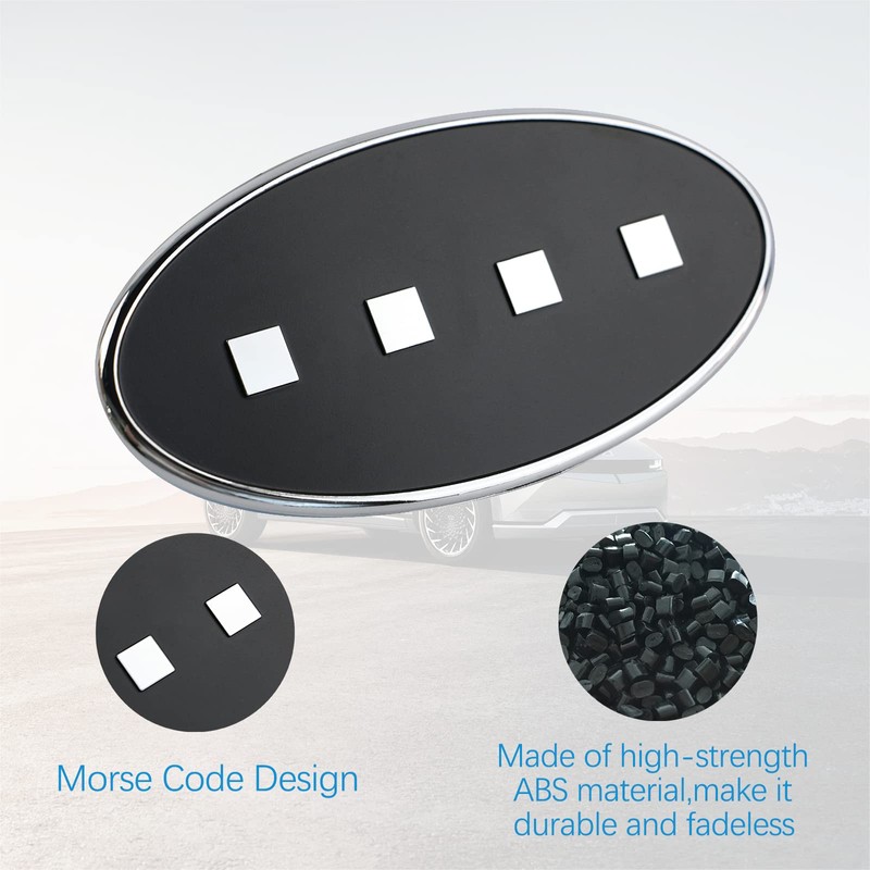 Morse Code Emblem for Hyundai Ioniq 5 Accessories 2022 2023