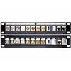 Delock 10 Patch Panel 12 Port Keystone