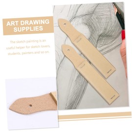 NUOBESTY 9 Sets Sandpaper Pencil Sharpener Block Art Sketching Pencil Tool Safe Easy to Use for Students Artists