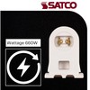 Satco Quickwire Terminals Accept Up to 18 Gauge Solid Or