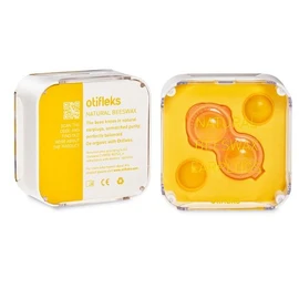 Otifleks Natural Beeswax Ear Plugs Mute Surrounding Sound Comfortable 4 Pack