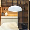 Hytsoeee (22.05Inch) Large Paper Lantern, White Pumpkin Paper Lamp Shade,