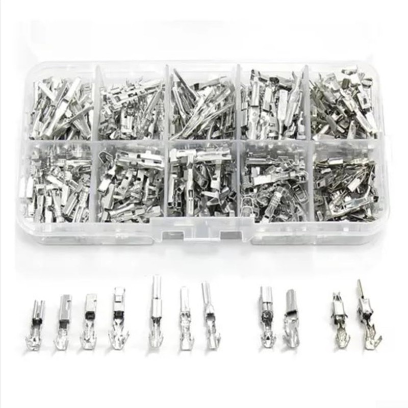 ZYWUOY 290Pcs Car Electrical Wire Terminal Pins Kit 1/1.5/1.8/2.2/2.8mm Connector