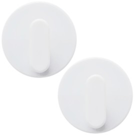 Towa Sangyo TW91764 Magnetic Magnetic Magnetic Bath Hook Mini Set of 2 (Approx.) 1.8 x 1.8 x 0.7 inches (45 x 45 x 17 mm) (per piece)