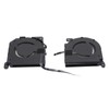 2pcs Laptop Cooling Fan Professional Replacement Cooler Fan Compatible for