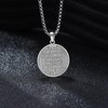 Saint Raphael Necklace 925 Sterling Silver St Raphael Pendant Patronus
