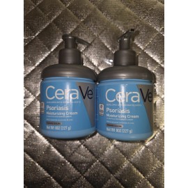 CeraVe Psoriasis Moisturizing Cream Salicylic Acid - 8oz Lot Of 2