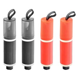 Pack of 4 Seat Belt Cutter Emergency Hammer, 2-in-1 Car Emergency Hammer with Glass Breaker, Portable Rescue Tool for Cars & Buses (2 Black + 2 Red)