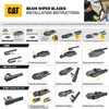 CAT C2.0 Wiper Blades (2-Pack), Front or Rear Wiper Blades