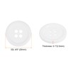 QUARKZMAN Pack of 50 32L Sewing Buttons 4/5 Inch (20