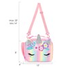 mibasies Unicorn Lunch Bag Kids Insulated Lunch Box for Girls