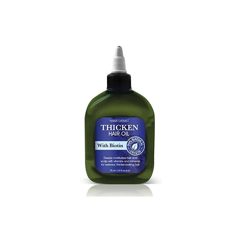 Hair Chemist Soluciones espesar aceite de cabello con biotina 2.5